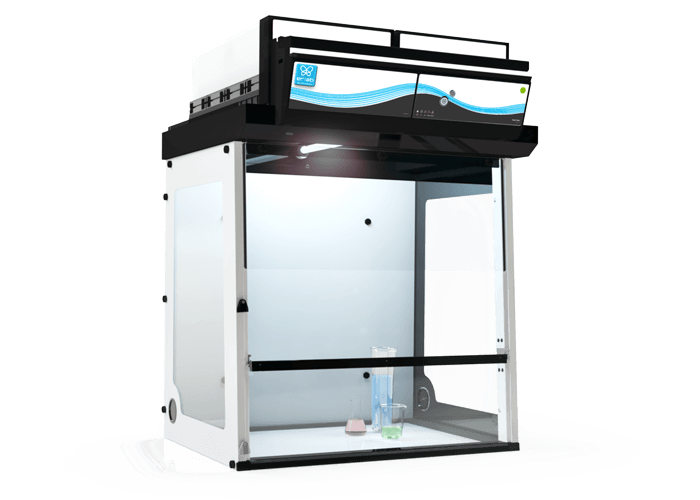 Hotte à filtration de laboratoire